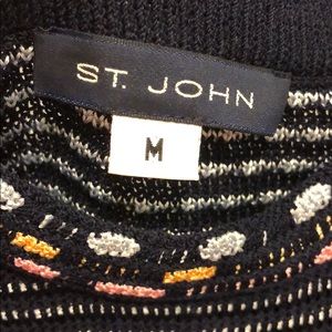 Timeless knit St. John sleeveless top